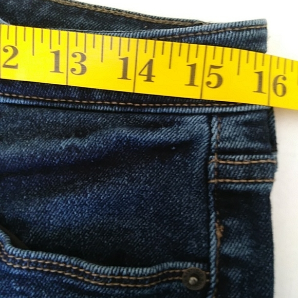 Old Navy Rockstar Super Skinny High Rise Secret Slim Pocket Jeans 10 Blue - Picture 14 of 16